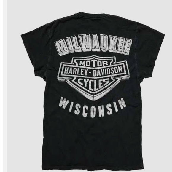 HARLEY DAVIDSON GLITTER TEE S - Picture 10 of 16